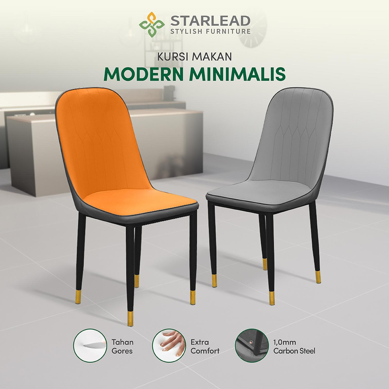 Kursi modern minimalis starlead